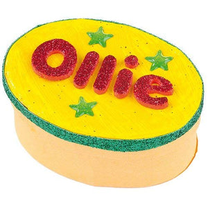 Baker Ross Lettere Autoadesive Glitterate in Gommapiuma (confezione da 850) - Ilgrandebazar