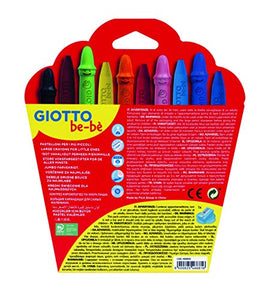 Giotto Bebè Be-Bé, pastelli a cera 10 pz