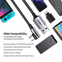 Carica l'immagine nel visualizzatore di Gallery, UGREEN 2 Pezzi 1m 2m Cavo USB C 90 Gradi 3A Supporta Ricarica Rapida QC 3.0... - Ilgrandebazar