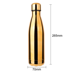 Festnight Borraccia Portatile in Acciaio Inox Termica Bottiglia Purple - Ilgrandebazar
