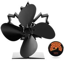 Carica l&#39;immagine nel visualizzatore di Gallery, [ 2 Anni ] Ventola per stufa 50¡ãC Avviato a caldo Termocamino a legna...