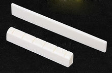 Carica l&#39;immagine nel visualizzatore di Gallery, MINGZE 6 Stringa Acustico Classico Chitarra Osso ponte Sella e Per Classic - Ilgrandebazar