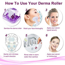 Carica l&#39;immagine nel visualizzatore di Gallery, Xtrabeauty 3 in 1 Titanium Derma roller- 3 separato sostituibile 3-in-1 White