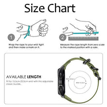 Carica l'immagine nel visualizzatore di Gallery, FINTIE Cinturino per Galaxy Watch 46mm/Gear S3 Samsung Gear S3, Army Green - Ilgrandebazar