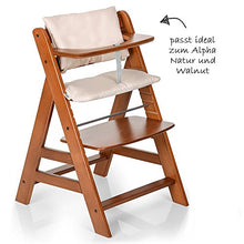 Carica l&#39;immagine nel visualizzatore di Gallery, Hauck, set di 2 cuscini imbottiti qualità per seggiolone Alpha, con Beige