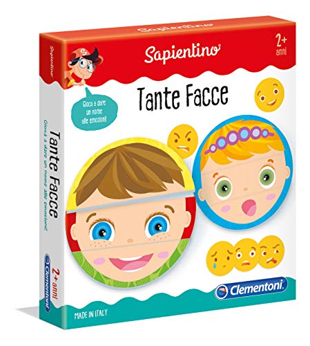 Clementoni 11957 - Gioco educativo Tante Facce, Multicolore