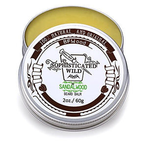 BFWood Balsamo per Barba Profumato Sandalo Uomo 60g - Disciplina,... - Ilgrandebazar