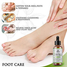 Carica l&#39;immagine nel visualizzatore di Gallery, Kanzy Tea Tree Oil 60ml Olio di Albero Del Tè per Viso, Corpo, Unghie,...