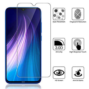 L K 3 Pezzi Pellicola Protettiva per Xiaomi Redmi Note 8, 8 Vetro... - Ilgrandebazar