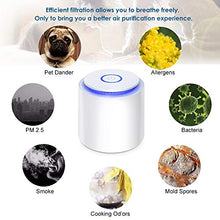 Carica l'immagine nel visualizzatore di Gallery, Purificatore d'aria con Filtro HEPA, 3IN1 100% Bianco