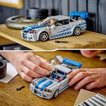 Carica l'immagine nel visualizzatore di Gallery, LEGO 76917 Speed Champions 2 Fast 2 Furious Nissan Skyline GT-R (R34) Macchina Giocattolo, Modellino Auto da Collezione 2023 con Minifigure, Giochi per Bambini