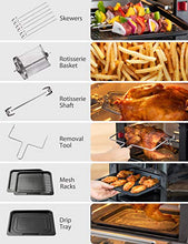 Carica l&#39;immagine nel visualizzatore di Gallery, Innsky Friggitrice ad aria 10L, Forno calda 10 in 1 con Touch Screen... - Ilgrandebazar