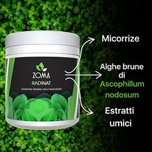 Carica l'immagine nel visualizzatore di Gallery, ZOMA RADINAT Polvere Radicante per Talee 100% Naturale, Polvere Radicante Con Funghi Promotori Della Radicazione e Germinazione, Biostimolatore Delle Radici