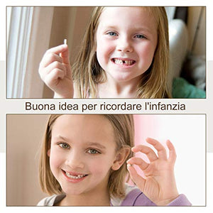 Aitsite Denti box Scatola dei Ricordi per da Latte Bambina