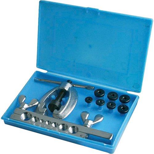 Silverline 633545 Kit Attrezzi Borda Tubi, 9 Pezzi, per tubi di rame ed...