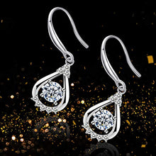 Carica l&#39;immagine nel visualizzatore di Gallery, Amilril Orecchini Goccia Donna, Argento Sterling 925 con 5A Zirconi Cubici,... - Ilgrandebazar