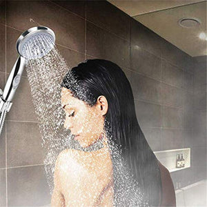 ACGAM Soffione Doccia Alta Pressione Anticalcare + 2 M Flessibile Doccia,5...
