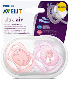 Philips Avent SCF345/20 Succhietti Ultra Air 0 - 6 m, Fairy - Ilgrandebazar