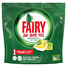 Carica l'immagine nel visualizzatore di Gallery, Fairy Original 125 Pastiglie per Lavastoviglie 125 Unità (Confezione da 1)