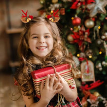 Carica l&#39;immagine nel visualizzatore di Gallery, 4PCS Cerchietto Natale Fermagli per Capelli Natale, Cerchietto Renna e Mollette Capelli con Corna Renna, Cerchietti Natalizi Fermagli Capelli Accessori Capelli Natale Accessori Natalizi Donna Bambina