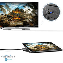 Carica l&#39;immagine nel visualizzatore di Gallery, KabelDirekt 2m Cavo Micro HDMI, compatibile con (HDMI 2.0a/b 2.0/1.4a,
