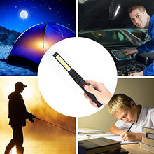 Carica l&#39;immagine nel visualizzatore di Gallery, Lampada da Lavoro 800LM Ultra Luminoso, USB Ricaricabile COB Lampade di... - Ilgrandebazar