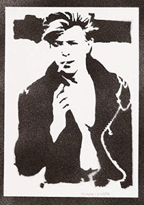 Poster David Bowie Handmade Graffiti Street Art - Artwork