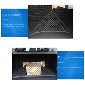 BUYGOO Universale Bagagliaio Rete della Maglia, Flessibile in Nylon Elastic...
