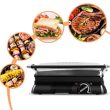Carica l&#39;immagine nel visualizzatore di Gallery, Aigostar Samson 30KLU- Griglia multifunzione per panini maker da 2000W con 2... - Ilgrandebazar