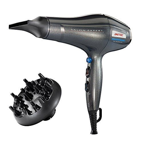 Imetec Salon Expert P3 3200 Asciugacapelli Professionale, 2200 W, Griglia... - Ilgrandebazar
