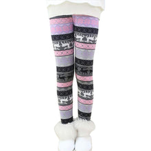 Carica l&#39;immagine nel visualizzatore di Gallery, Reciy Bambini Ragazze Leggings in Foderati Pantaloni Invernali Lunghi Spessi...