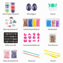 Carica l&#39;immagine nel visualizzatore di Gallery, DIY Fluffly Slime Kit Per Fai da Te 12 colori di Crystal per - Ilgrandebazar