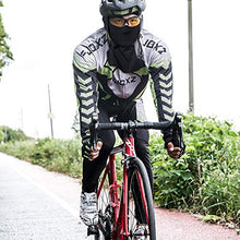 Carica l&#39;immagine nel visualizzatore di Gallery, Passamontagna Cappuccio Moto Protezione UV Traspirante Bandana Nera per...