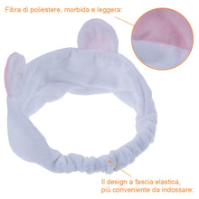 Carica l&#39;immagine nel visualizzatore di Gallery, Lictin Pennello Maschera Viso - 2 Spazzola + 1 Bella Fascia bianco - Ilgrandebazar