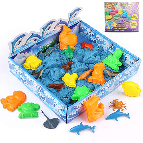 Xddias Sabbia Modellabile Playset - 3D Magic Sand Kit 500g, Animal Super...
