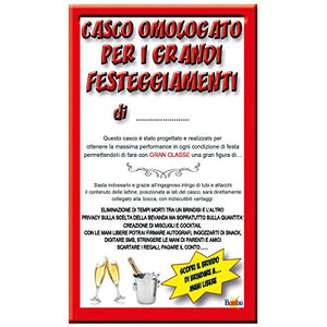 Bombo Casco Porta lattine per Festeggiare la Laurea - Ilgrandebazar