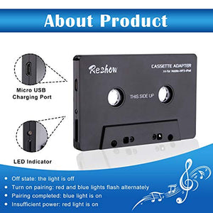 Reshow Convertitore Bluetooth universale Car Tape MP3 / cassette