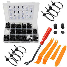 Carica l'immagine nel visualizzatore di Gallery, GORVELL 435pcs 19 misure clip fermi auto con kit di rimozione strumento di...