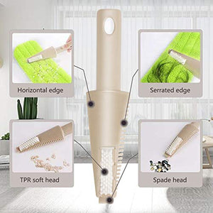 CXhome Spray Mop,Mocio in Microfibra con spruzzatore e capacità Grigio-verde