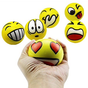 Mimieyes, giocattoli antistress, palline con emoji, per esercizio alle mani... - Ilgrandebazar