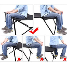 Carica l'immagine nel visualizzatore di Gallery, SONGMICS Brandina Letto da Campo Campeggio Lettino Pieghevole 206 x 75 x Nero