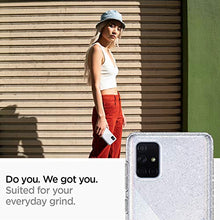 Carica l'immagine nel visualizzatore di Gallery, Spigen Cover Samsung Galaxy A71 Liquid Crystal Glitter Progettato per Samsung Galaxy A71 Cover Custodia - Crystal Quartz