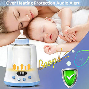 Scaldabiberon, Eccomum Scaldabiberon Portatile Casa con LCD Digitale 6 in 1,... - Ilgrandebazar