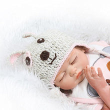 Carica l&#39;immagine nel visualizzatore di Gallery, Pinky Reborn Bambole Baby Doll Morbido Silicone Vinile Corpo...