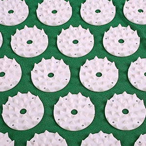 amzdeal Set Tappetino Agopressione, Include per Agopressione+ Verde