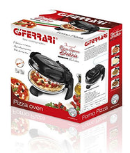 Carica l&#39;immagine nel visualizzatore di Gallery, G3 Ferrari Delizia Forno Pizza Elettrico, 1200 W, Ceramic, Nero - Ilgrandebazar