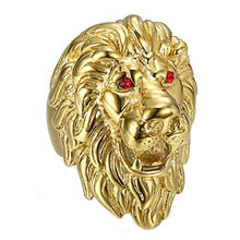 Carica l&#39;immagine nel visualizzatore di Gallery, BOBIJOO JEWELRY - Grande e Pesante Anello Uomo di Leone Testa... - Ilgrandebazar