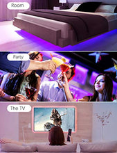 Carica l'immagine nel visualizzatore di Gallery, TECKIN Alexa Striscia di luci LED intelligente, 5 metri SMD 5050 RGB LED,... - Ilgrandebazar