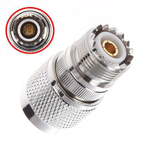 Carica l'immagine nel visualizzatore di Gallery, TengKo Coassiale RF Adattatore N Maschio a Femmina UHF 2 Pack