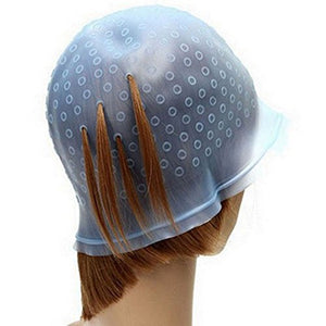 Cuffia Per Capelli Meches Colorazione Punte Forata Completa Di Uncinetto... - Ilgrandebazar